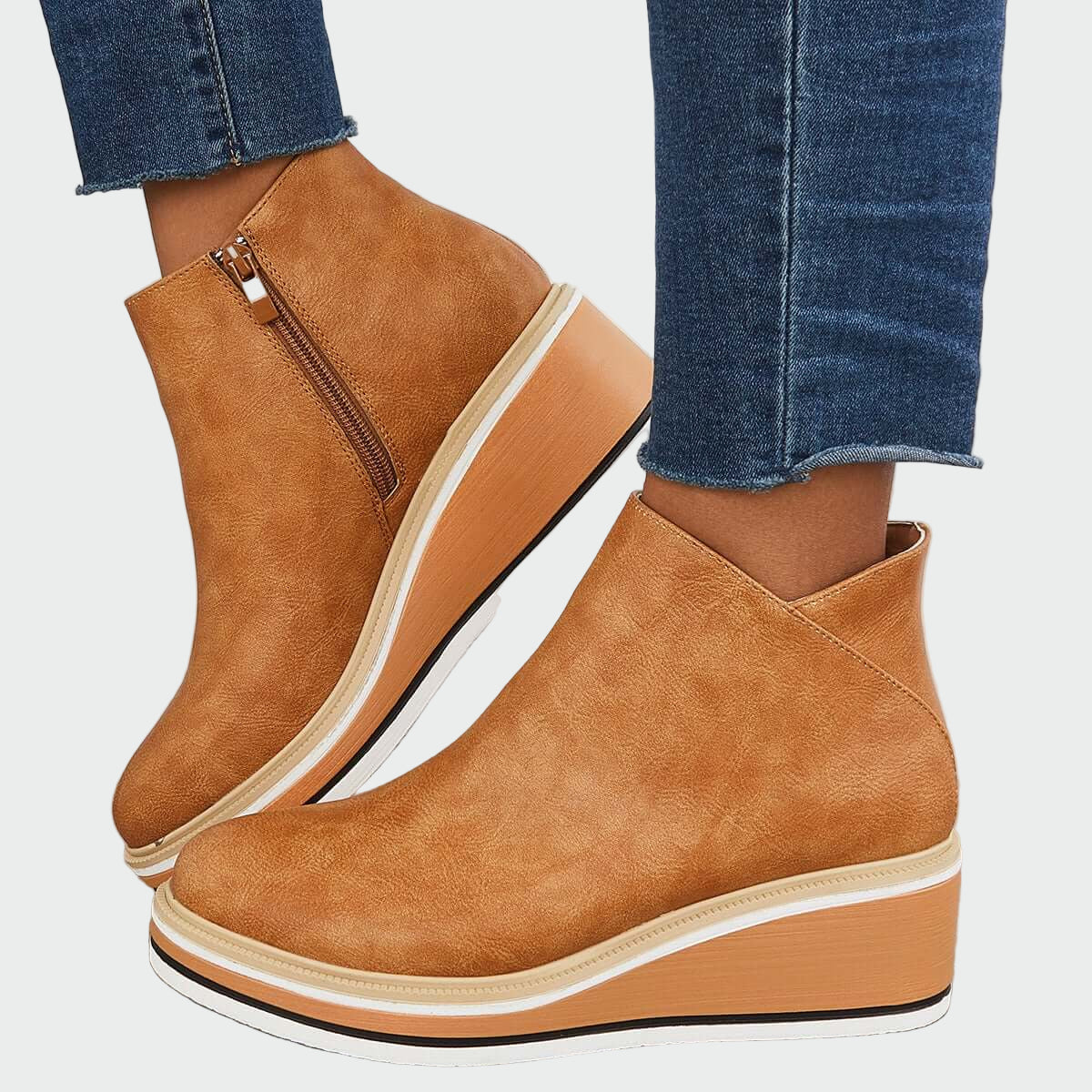 Botine ortopedice din piele