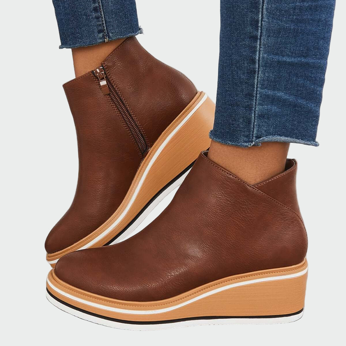 Botine ortopedice din piele