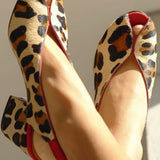 Louison | Sandale cu model leopard