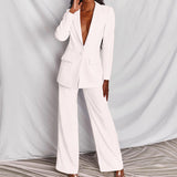 Lara | Blazer Elegant și Set de Pantaloni