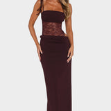 Rochie Maxi cu Flux Relaxat și Eleganță Rafinat