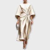 Rochie Midi Elegantă din Satin