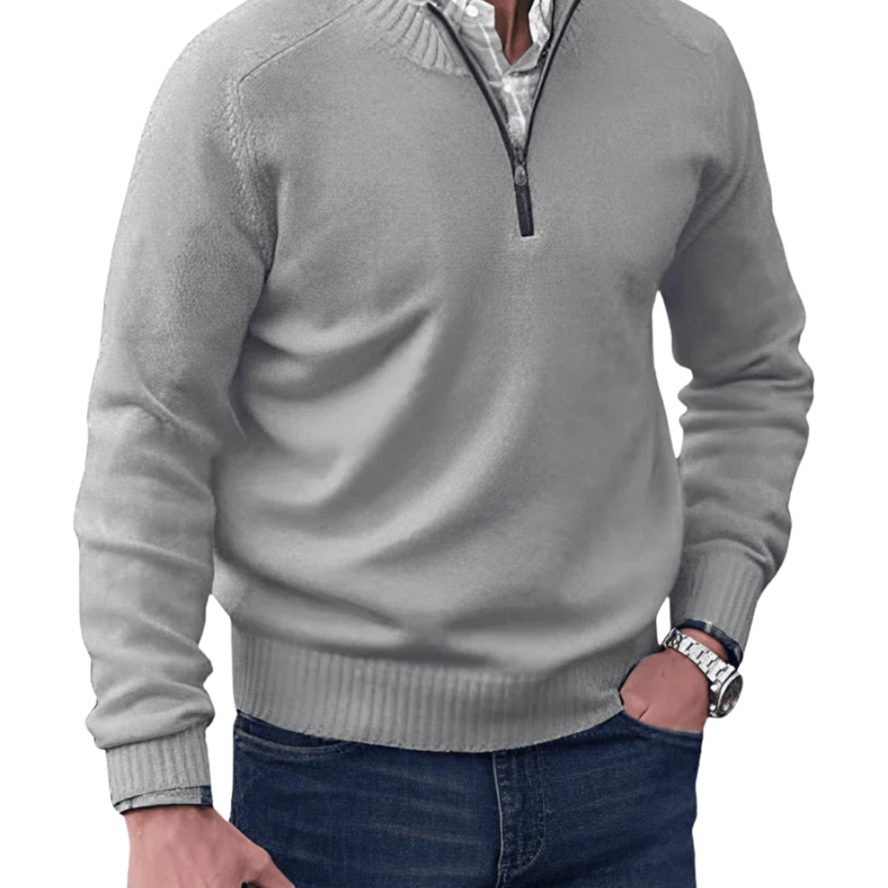 Cămașă casual cu fermoar