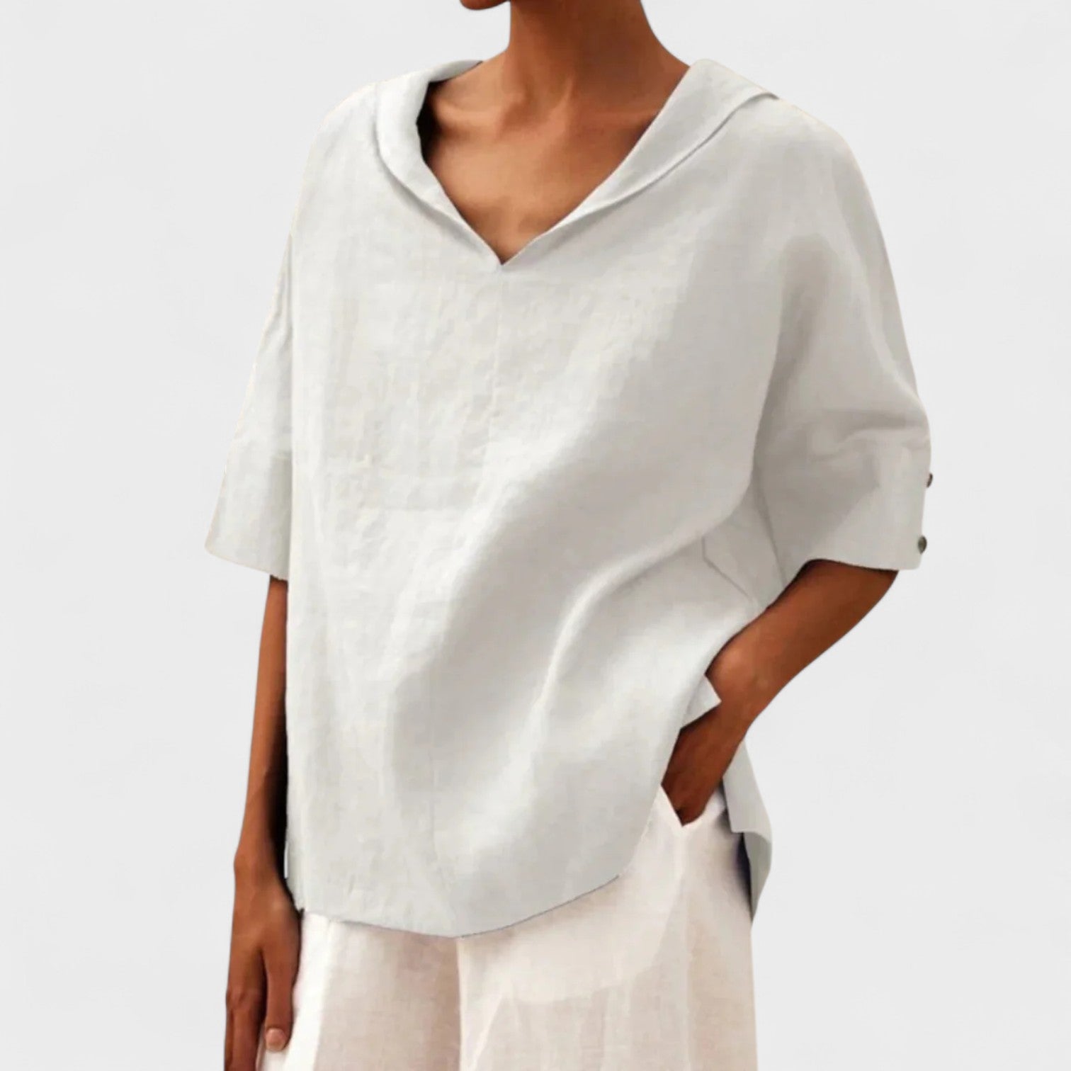 Liliana – Bluză din In