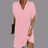 Rochie elegantă dintr-un material excepțional