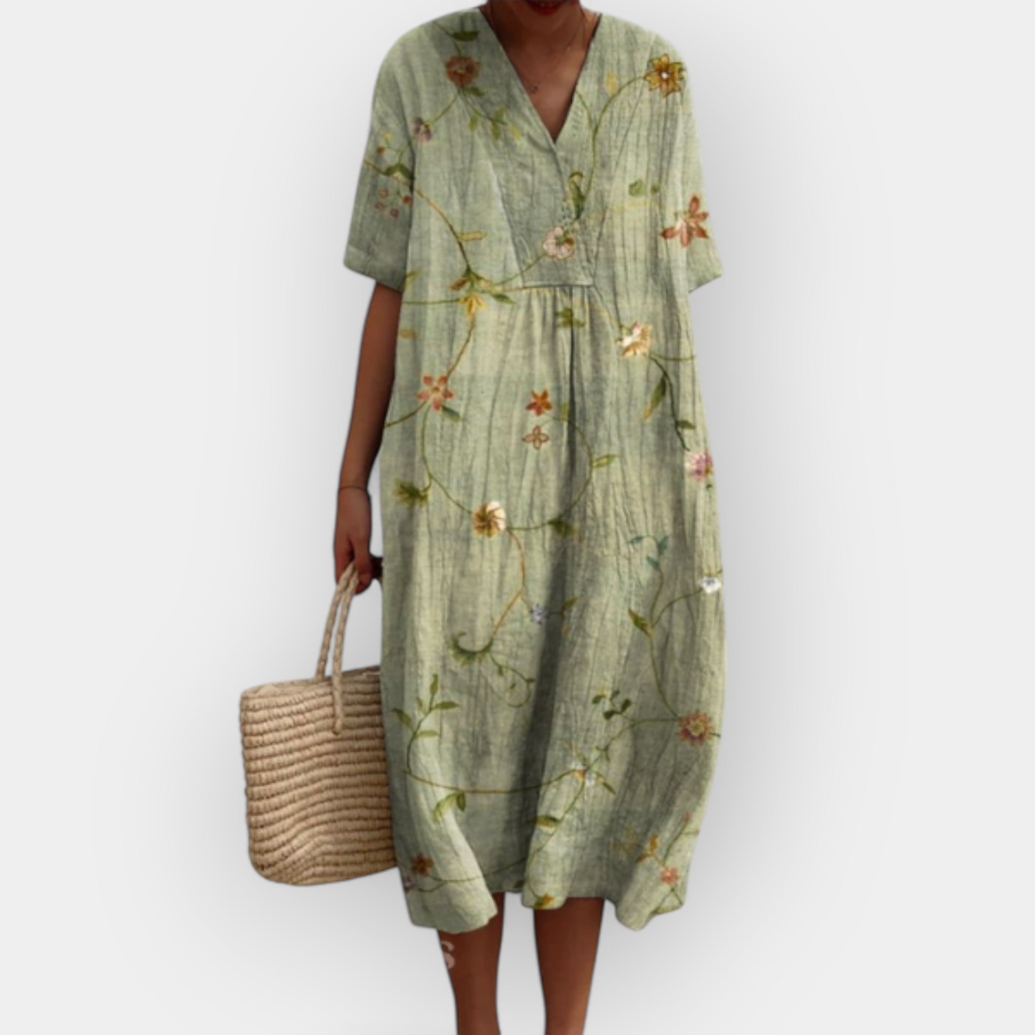 Rochie Florală pentru Zilele de Vară