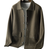 Cardigan din lână merino Janus