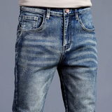 Pantaloni din denim cu croi slim