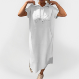 Rochie Zilnică cu Glugă