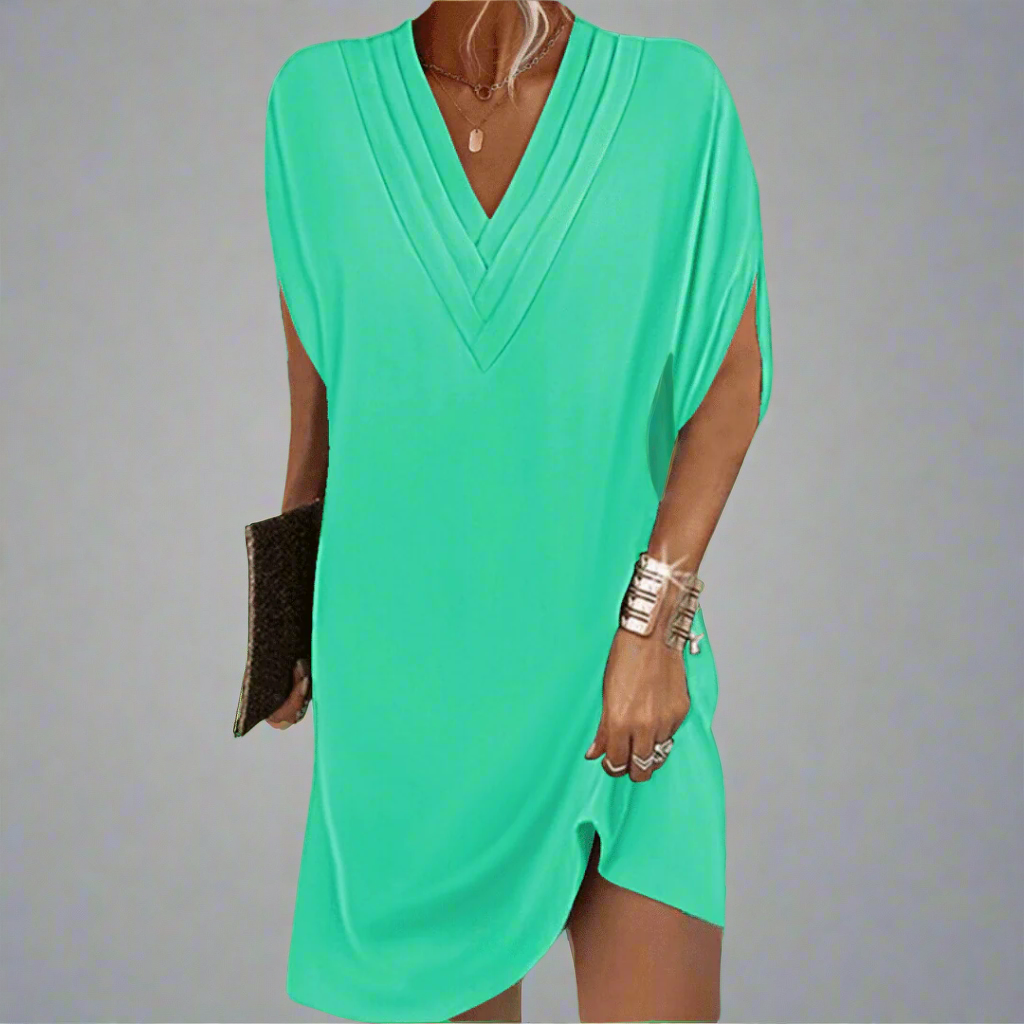 Rochie elegantă dintr-un material excepțional