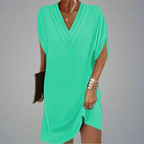 Rochie elegantă dintr-un material excepțional