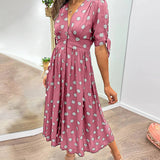 Monica™ | Rochie Elegantă cu Puncte