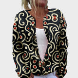 Gabriela - Cardigan Floral de Toamnă