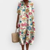 Rochie Florală pentru Zilele de Vară