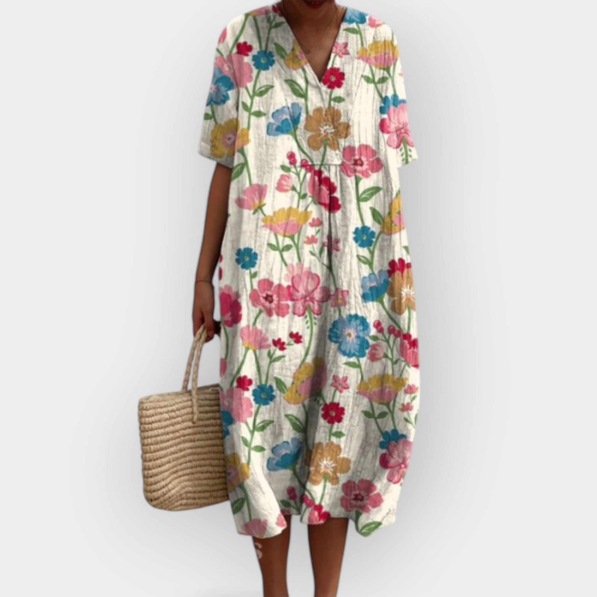 Rochie Florală pentru Zilele de Vară