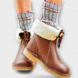 Botine impermeabile cu căptușeală din lână