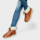 Botine impermeabile cu căptușeală din lână