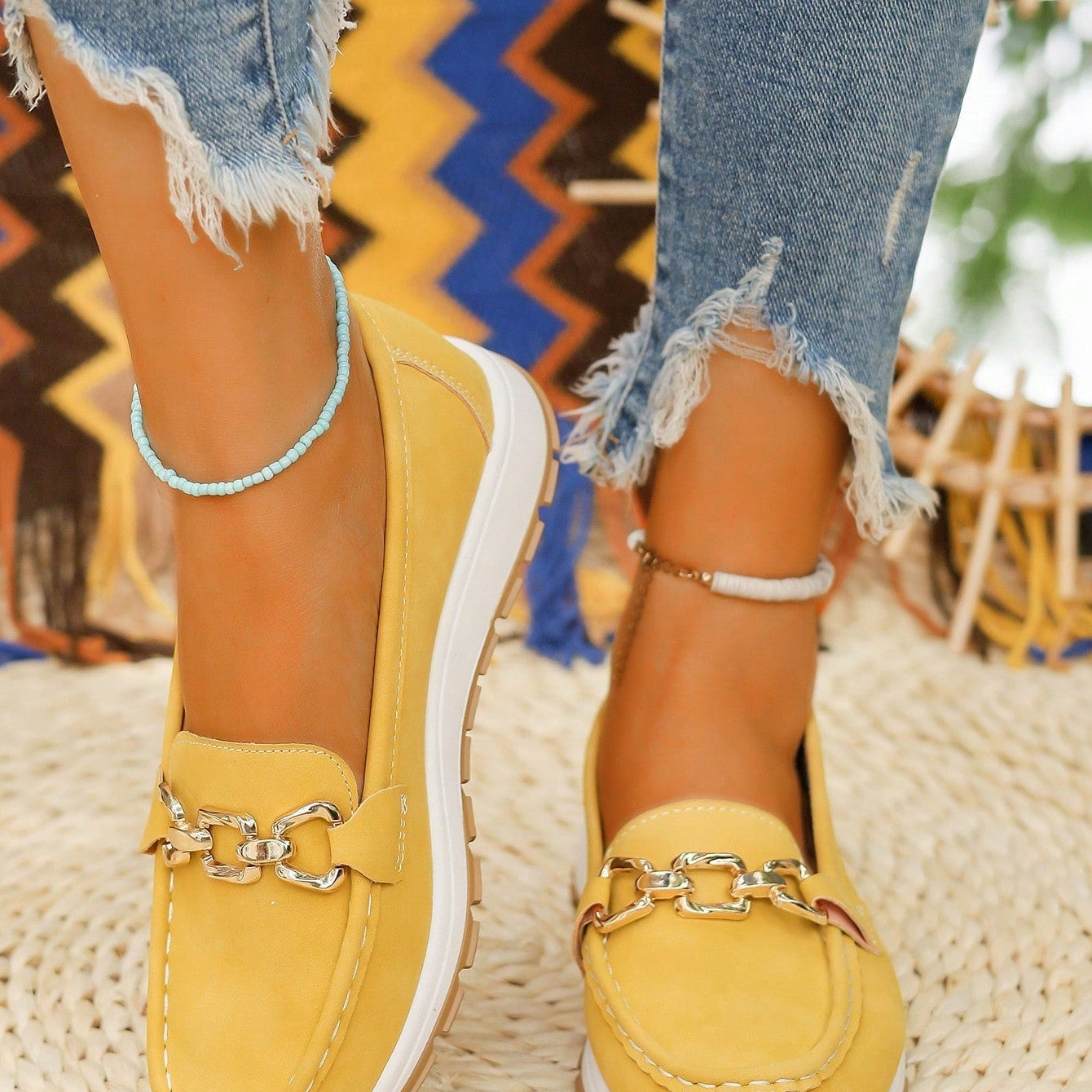 Ellie – Pantofi Plata cu Cataramă