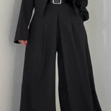 Maria™ - Set Femei cu Bustieră + Palton – Stil elegant și modern