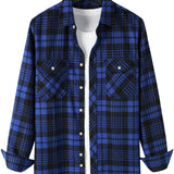 Cămașă cu carouri elegantă