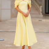 Isadora | Rochie Maxi Elegantă cu Umeri La Vedere și Drapare