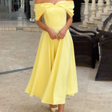 Isadora | Rochie Maxi Elegantă cu Umeri La Vedere și Drapare