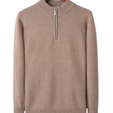 Casaco din cașmir Genève cu fermoar