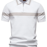 Cămașă polo cu dungi