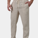 Pantaloni eleganți din in