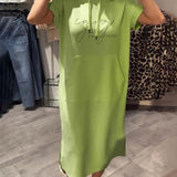 Saskia™ | Rochie casual cu glugă