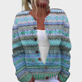 Isabel - Cardigan Floral de Toamnă