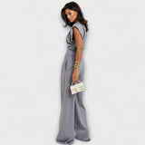 Set Asimetric cu Umeri Dramatici