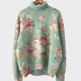 Margarida - Pulover din Tricot Artistic