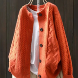 Lorenza | Cardigan Tricotat în Împletitură