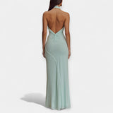 Rochie Maxi cu Guler Legat