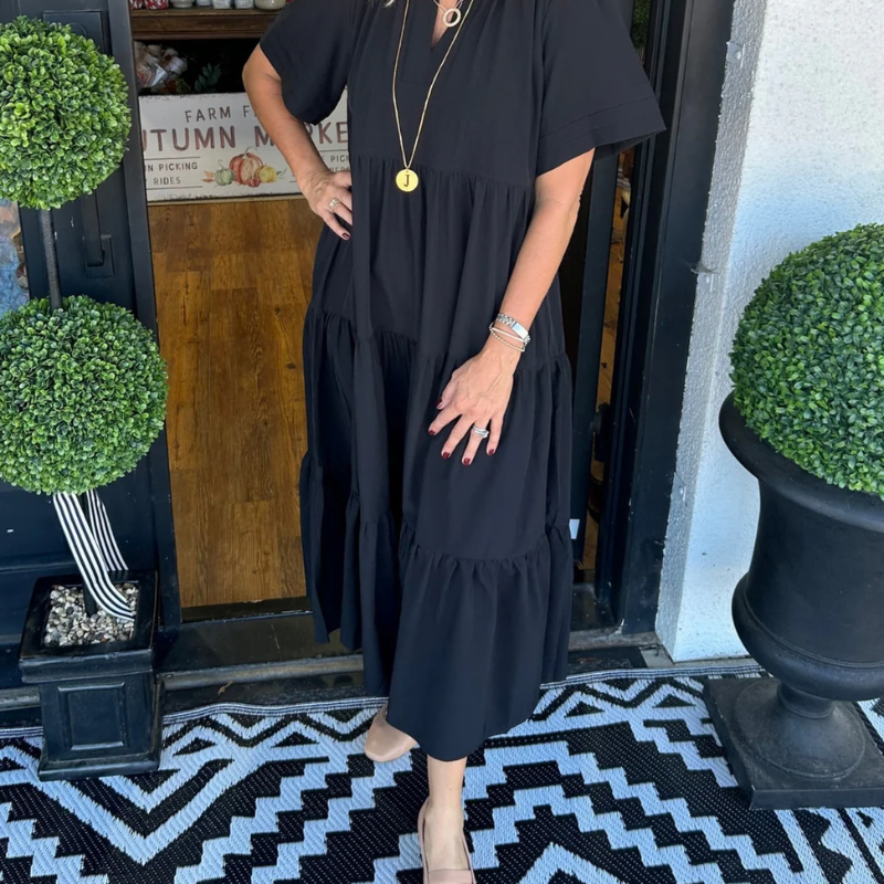 Carlota | Rochie Maxi cu Mișcare