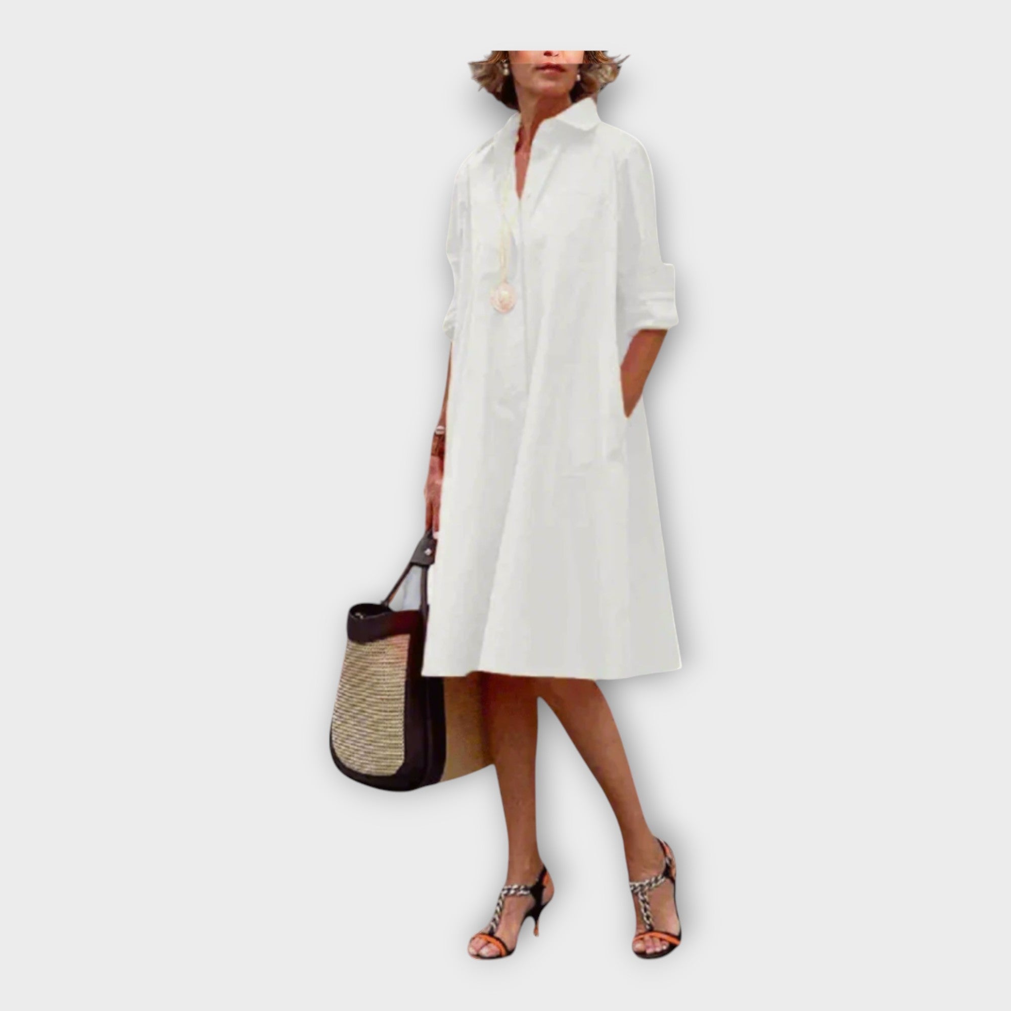 Rochie Polo Elegantă Fabricată din Material Premium