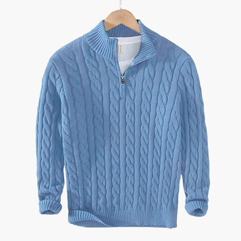 Pulover Mihai cu Fermoar Zipped