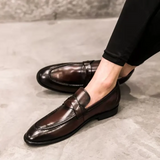Mocasini din piele eleganți
