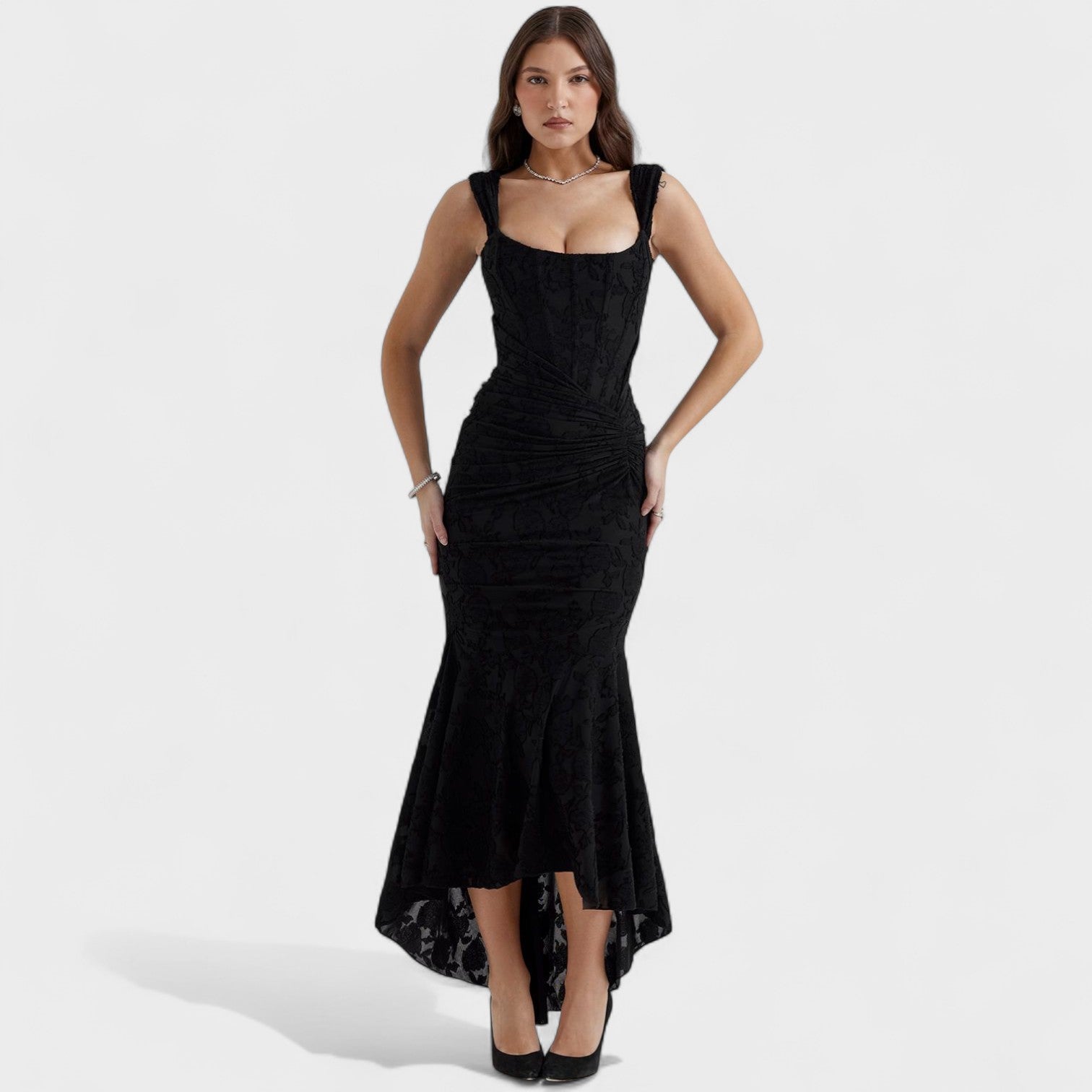 Cesca - Rochie cu siluetă sculpturală