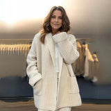 Teresa | Cardigan din Tricot cu Buzunare