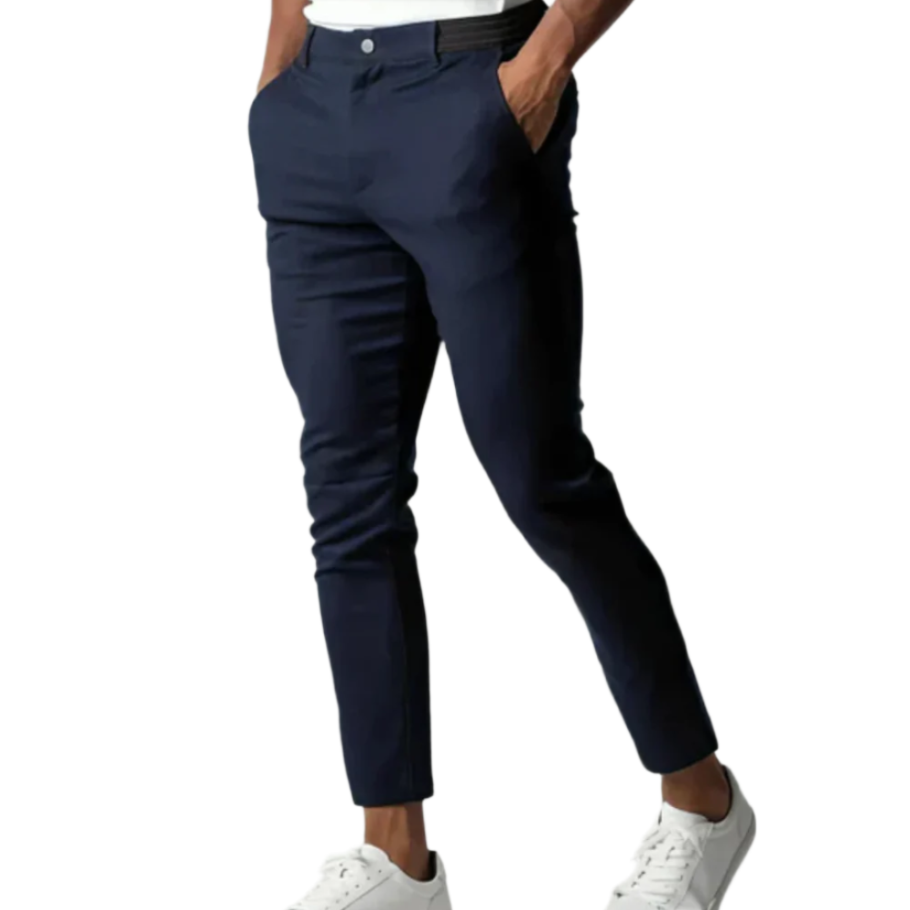 Pantaloni din bumbac Elio Stretch