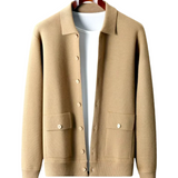 Cardigan din lână merino Janus