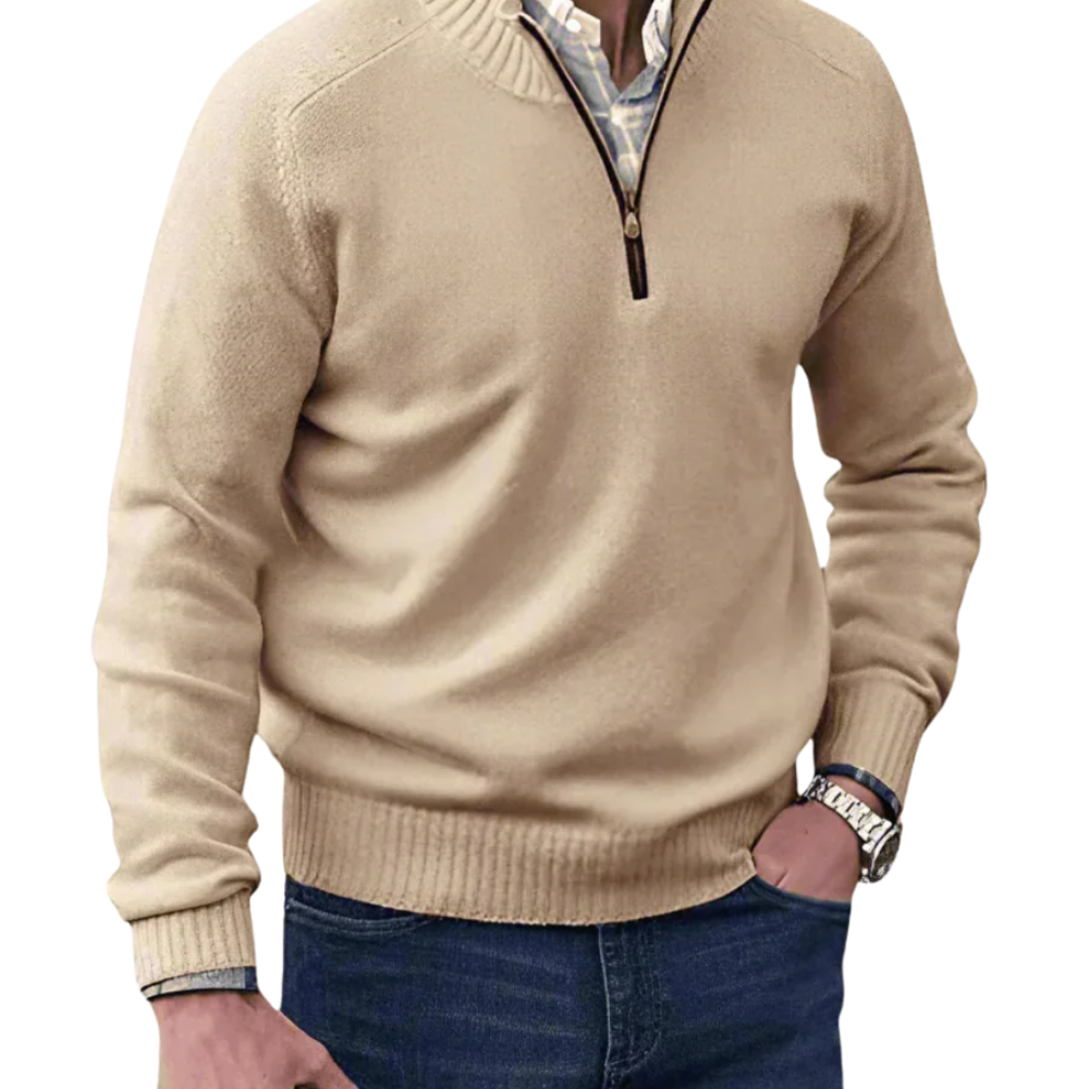 Cămașă casual cu fermoar