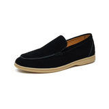 Mocasini din suede premium