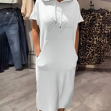 Saskia™ | Rochie casual cu glugă