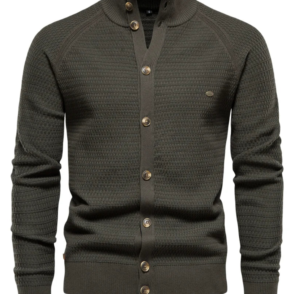 Cardigan din bumbac de lux