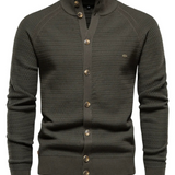 Cardigan din bumbac de lux