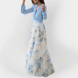 Rochie Maxi cu Design Floral
