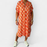 Rochie Aerisită de Vară cu Decupaj în V